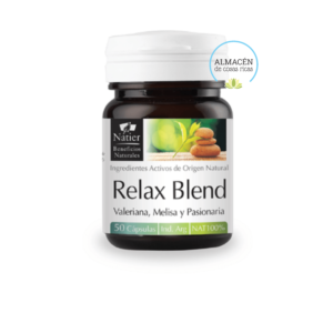 Relax Blend Cápsulas Fitorelajantes NATIER
