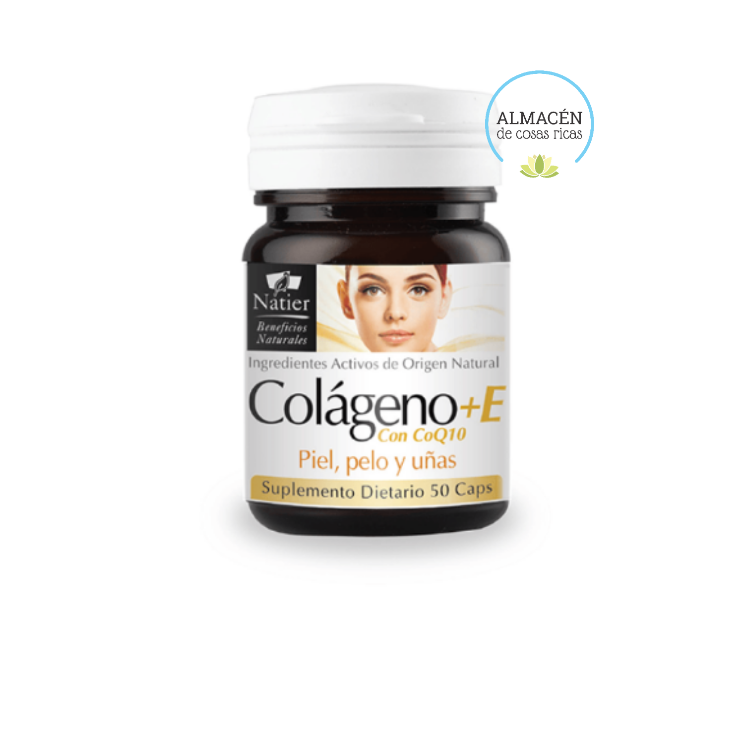 Colágeno + E Cápsulas NATIER