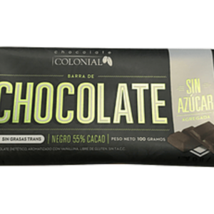 Chocolate Colonial sin azucar