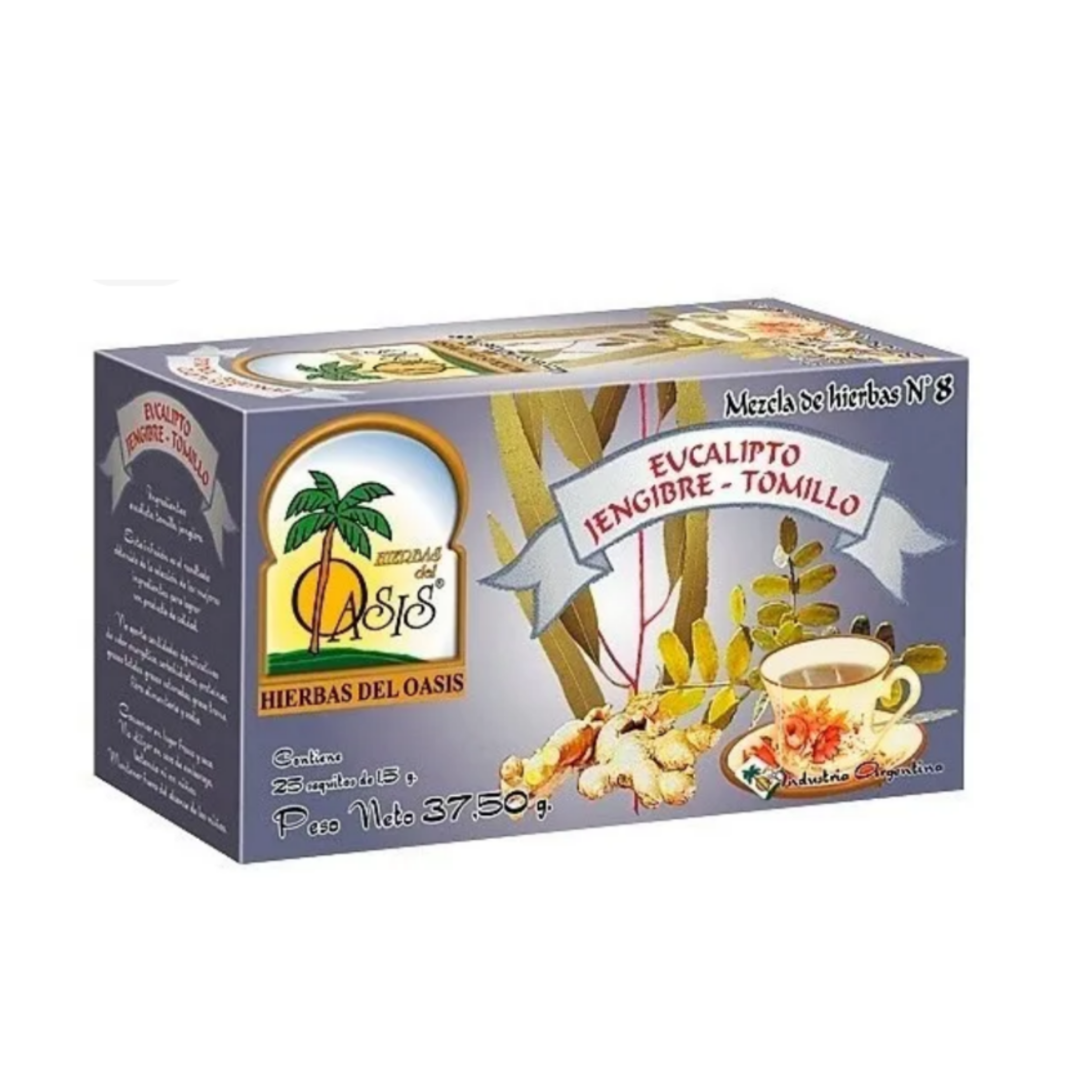 Té de Eucaliptus Tomillo y Jengibre