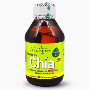 Aceite de Chia + Vitamina E Natural Nutrasem