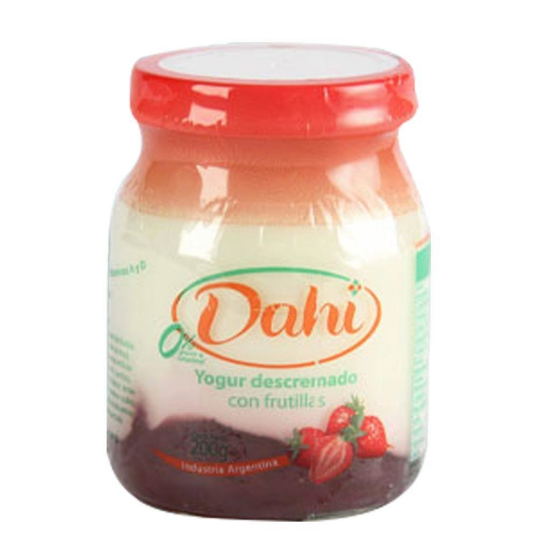 Yogures Batidos Descremados con Frutas