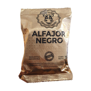 Alfajor de Chocolate Negro - Felices Las Vacas