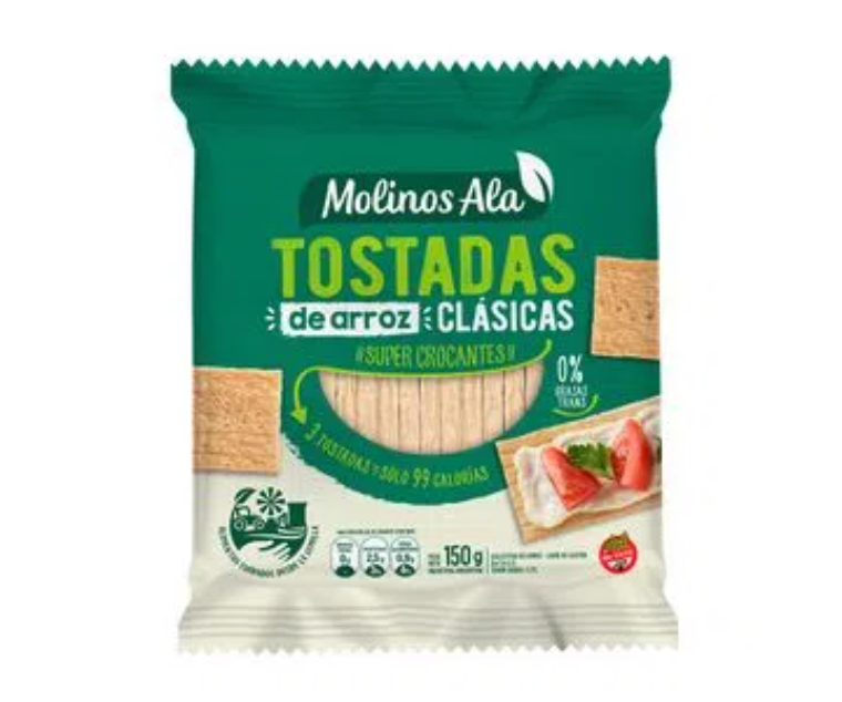 Tostadas de Arroz Cladicas